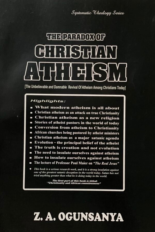 The Paradox of Christian Atheism