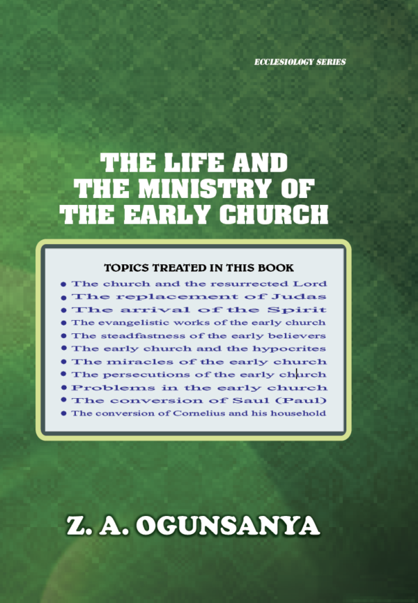 The life and the ministry of the Early Church A4 SIZE 2