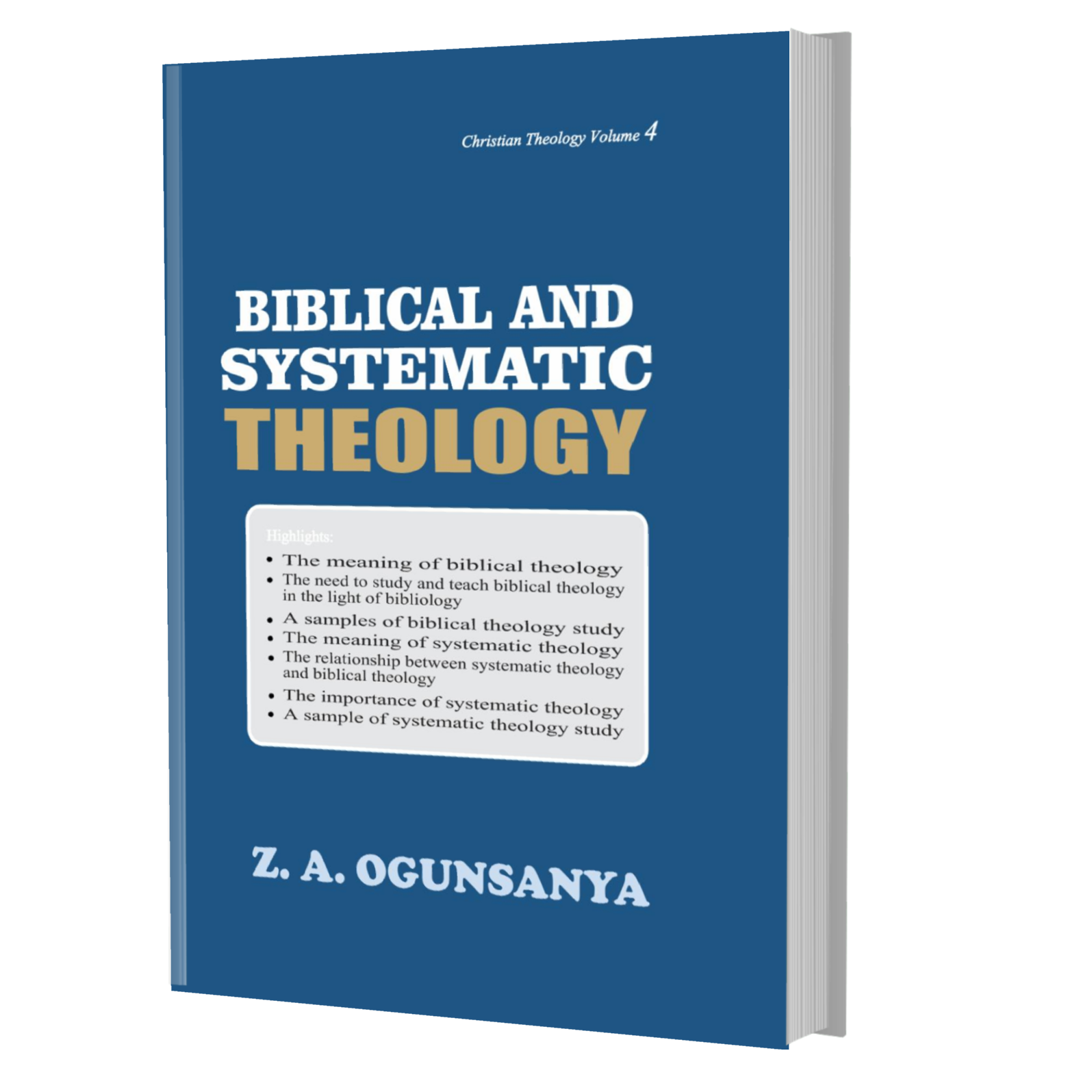 Biblical and Systematic theology 3