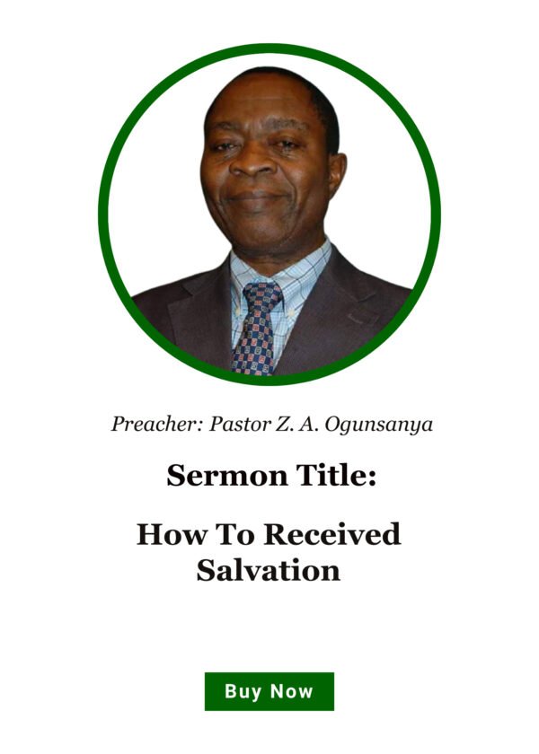 How To Received Salvation